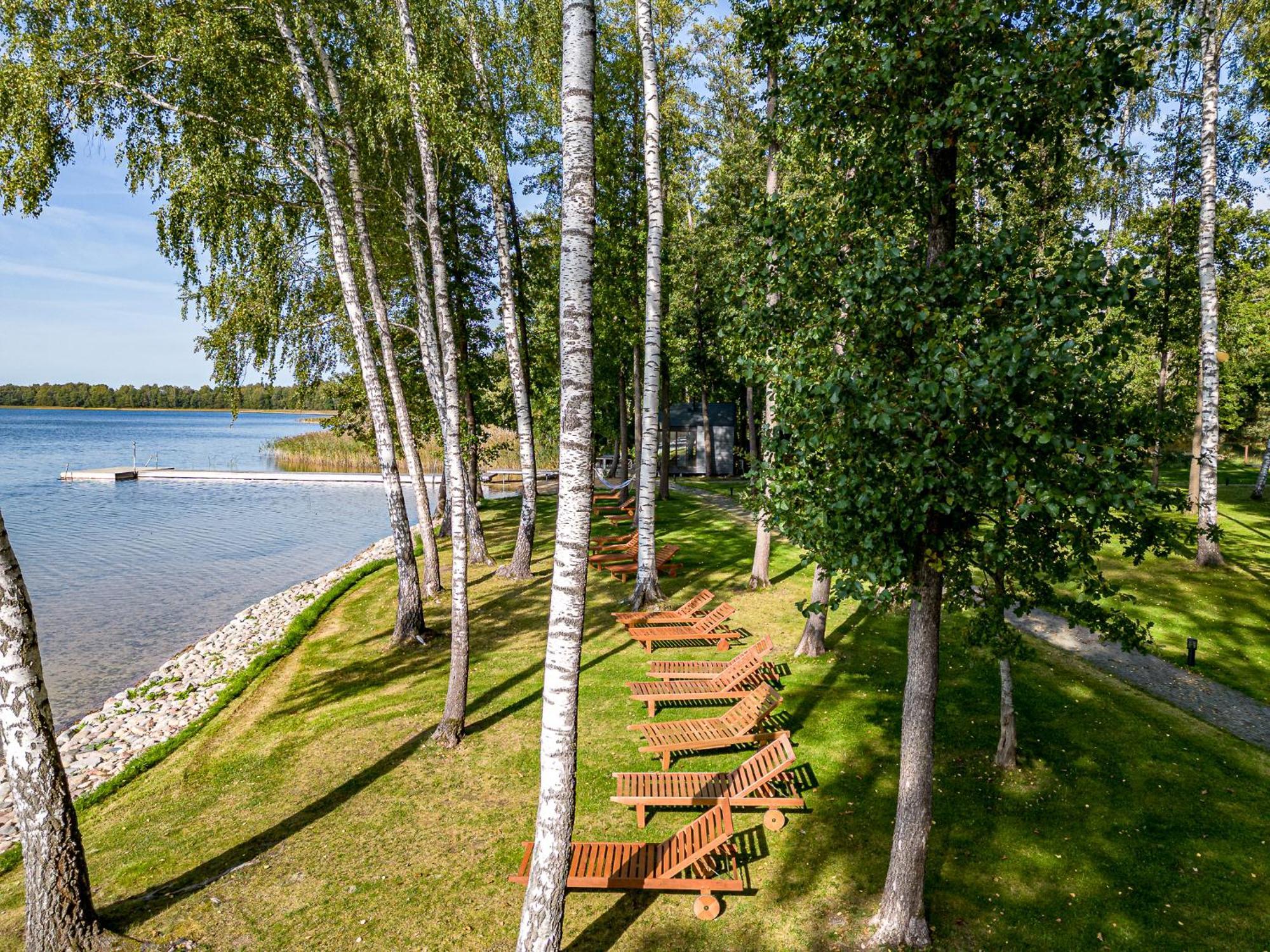 Вилла Papludimio Namukas Молетай Экстерьер фото